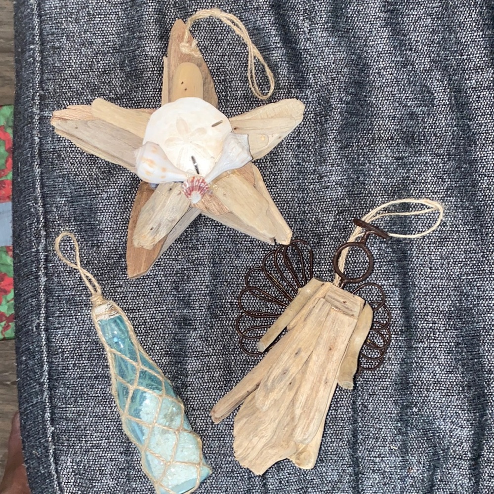 Nautical Drift wood ornaments